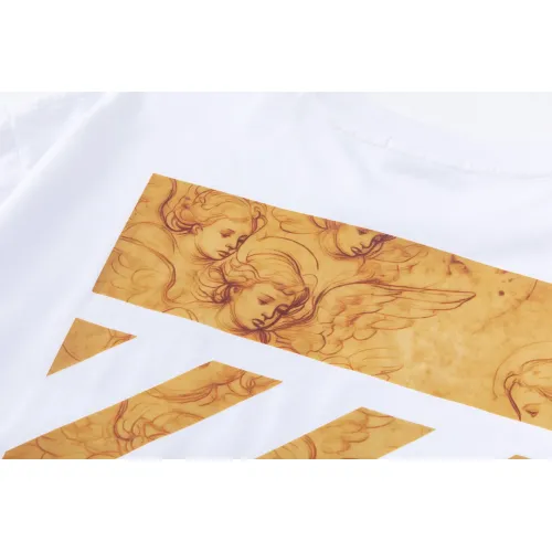 Replica Off-White T-Shirts Short Sleeved For Unisex #1439164 $32.00 USD for Wholesale
