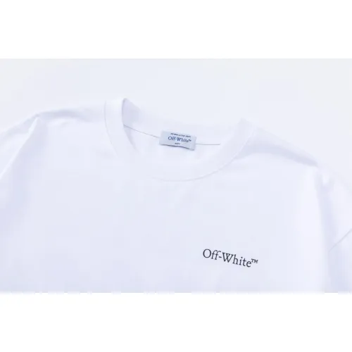 Replica Off-White T-Shirts Short Sleeved For Unisex #1439169 $32.00 USD for Wholesale