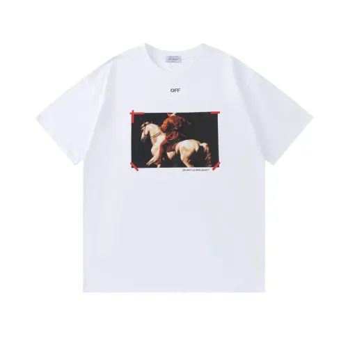 Cheap Off-White T-Shirts Short Sleeved For Unisex #1439171, $$32.00 USD On Off-White T-Shirts