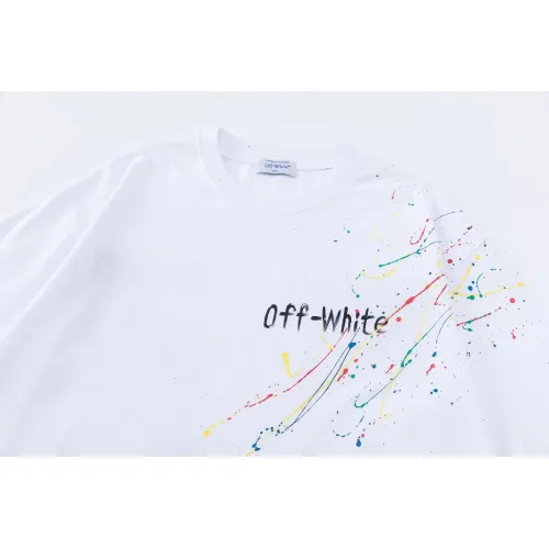 Replica Off-White T-Shirts Short Sleeved For Unisex #1439177 $36.00 USD for Wholesale