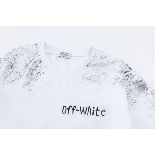 Replica Off-White T-Shirts Short Sleeved For Unisex #1439181 $36.00 USD for Wholesale