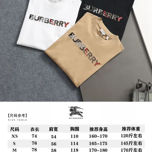 Replica Burberry T-Shirts Short Sleeved For Unisex #1439189 $40.00 USD for Wholesale