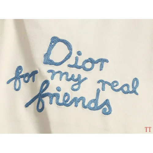 Replica Christian Dior T-Shirts Short Sleeved For Unisex #1439196 $40.00 USD for Wholesale