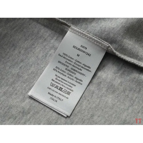 Replica Christian Dior T-Shirts Short Sleeved For Unisex #1439201 $40.00 USD for Wholesale