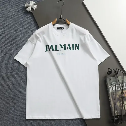 Cheap Balmain T-Shirts Short Sleeved For Unisex #1439220, $$40.00 USD On Balmain T-Shirts
