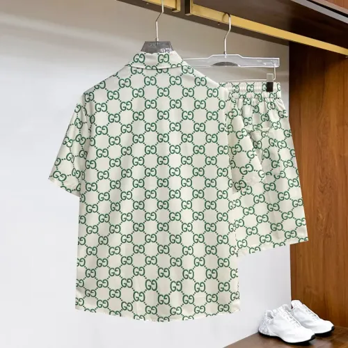 Replica Gucci Tracksuits Short Sleeved For Men #1439237 $76.00 USD for Wholesale