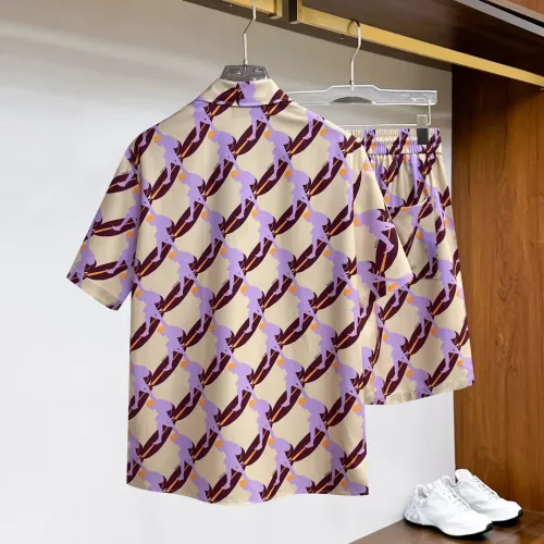 Replica Gucci Tracksuits Short Sleeved For Men #1439239 $76.00 USD for Wholesale