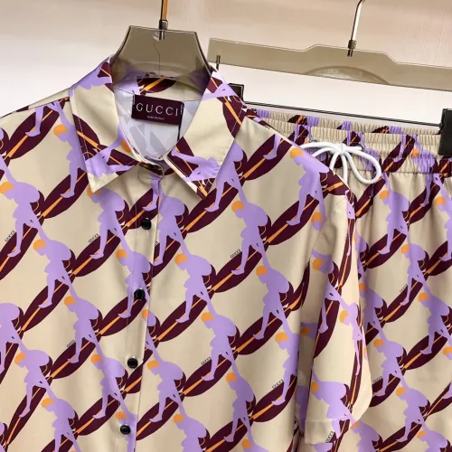 Replica Gucci Tracksuits Short Sleeved For Men #1439239 $76.00 USD for Wholesale