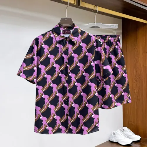 Cheap Gucci Tracksuits Short Sleeved For Men #1439241, $$76.00 USD On Gucci Tracksuits