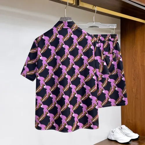 Replica Gucci Tracksuits Short Sleeved For Men #1439241 $76.00 USD for Wholesale