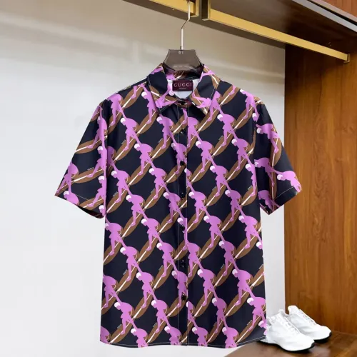 Replica Gucci Tracksuits Short Sleeved For Men #1439241 $76.00 USD for Wholesale