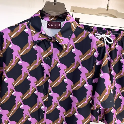 Replica Gucci Tracksuits Short Sleeved For Men #1439241 $76.00 USD for Wholesale