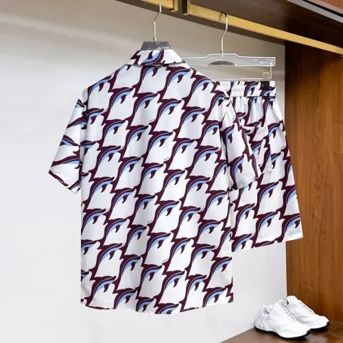 Replica Gucci Tracksuits Short Sleeved For Men #1439242 $76.00 USD for Wholesale