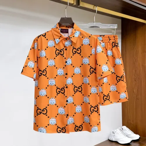 Cheap Gucci Tracksuits Short Sleeved For Men #1439243, $$76.00 USD On Gucci Tracksuits