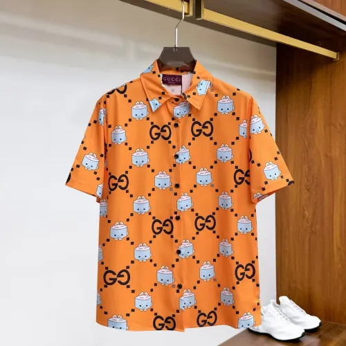 Replica Gucci Tracksuits Short Sleeved For Men #1439243 $76.00 USD for Wholesale