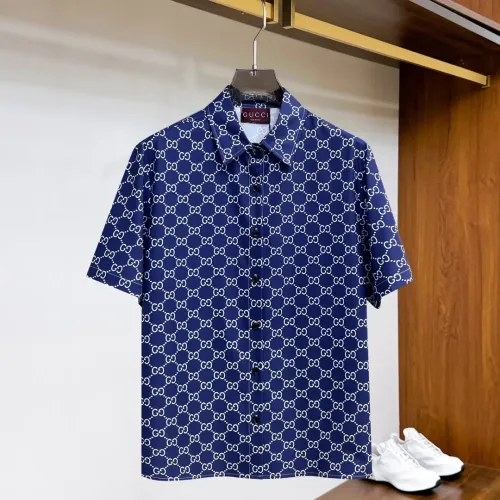 Replica Gucci Tracksuits Short Sleeved For Men #1439245 $76.00 USD for Wholesale