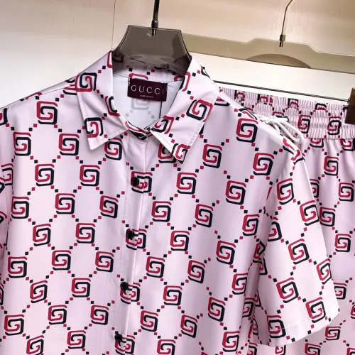 Replica Gucci Tracksuits Short Sleeved For Men #1439248 $76.00 USD for Wholesale