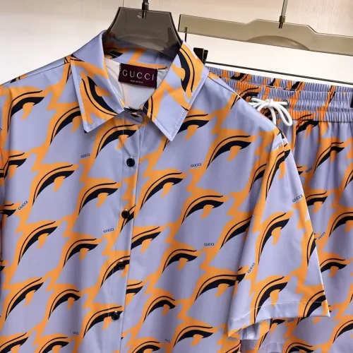 Replica Gucci Tracksuits Short Sleeved For Men #1439249 $76.00 USD for Wholesale