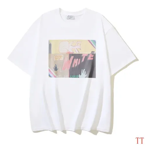 Cheap Off-White T-Shirts Short Sleeved For Unisex #1439301, $$29.00 USD On Off-White T-Shirts