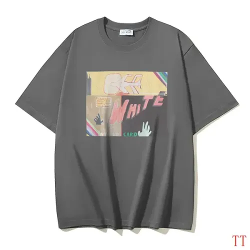 Cheap Off-White T-Shirts Short Sleeved For Unisex #1439302, $$29.00 USD On Off-White T-Shirts