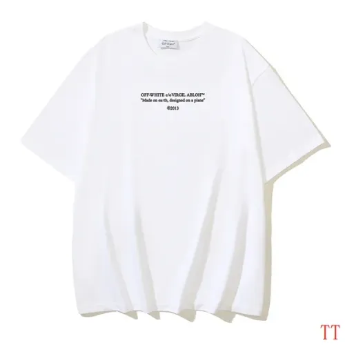 Cheap Off-White T-Shirts Short Sleeved For Unisex #1439304, $$29.00 USD On Off-White T-Shirts