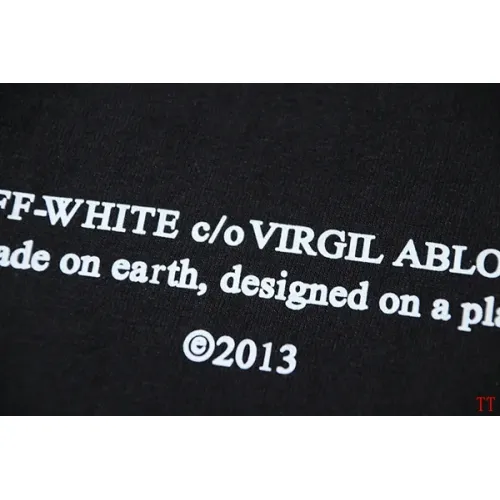 Replica Off-White T-Shirts Short Sleeved For Unisex #1439305 $29.00 USD for Wholesale