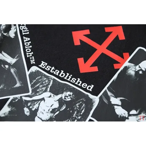Replica Off-White T-Shirts Short Sleeved For Unisex #1439307 $29.00 USD for Wholesale