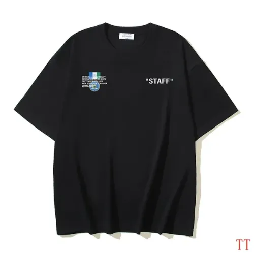 Replica Off-White T-Shirts Short Sleeved For Unisex #1439312 $29.00 USD for Wholesale