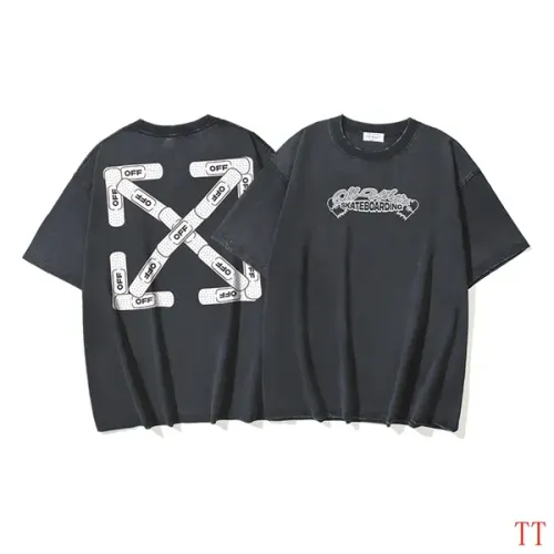Cheap Off-White T-Shirts Short Sleeved For Unisex #1439322, $$38.00 USD On Off-White T-Shirts