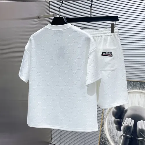 Replica Balenciaga Fashion Tracksuits Short Sleeved For Men #1439328 $68.00 USD for Wholesale