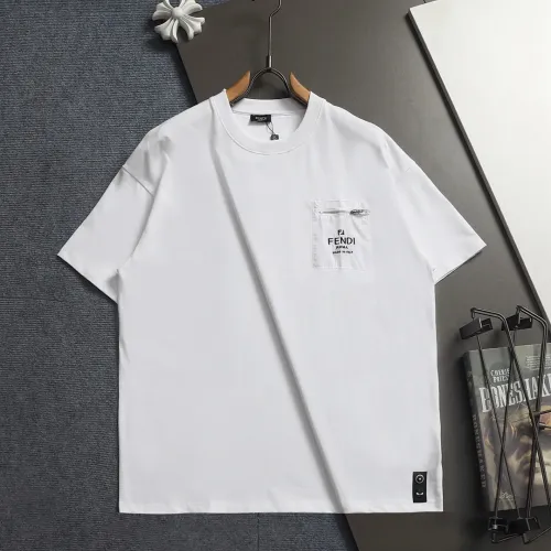 Cheap Fendi T-Shirts Short Sleeved For Unisex #1439334, $$40.00 USD On Fendi T-Shirts
