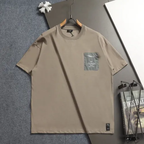 Cheap Fendi T-Shirts Short Sleeved For Unisex #1439335, $$40.00 USD On Fendi T-Shirts