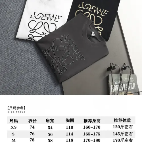Replica LOEWE T-Shirts Short Sleeved For Unisex #1439343 $40.00 USD for Wholesale