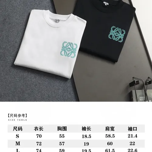 Replica LOEWE T-Shirts Short Sleeved For Unisex #1439349 $40.00 USD for Wholesale