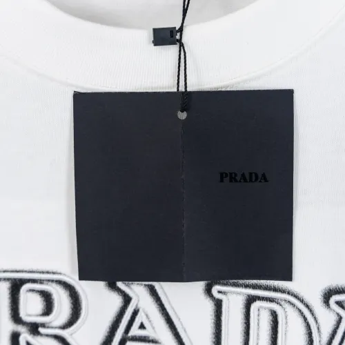 Replica Prada T-Shirts Short Sleeved For Men #1439370 $36.00 USD for Wholesale