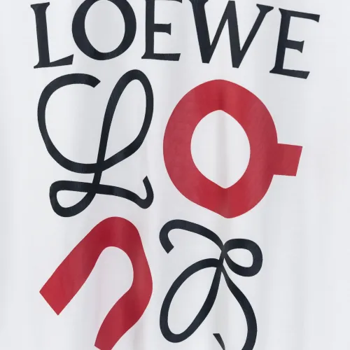 Replica LOEWE T-Shirts Short Sleeved For Men #1439372 $36.00 USD for Wholesale