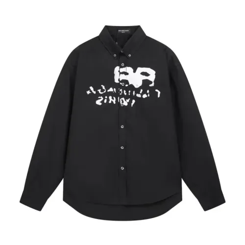 Cheap Balenciaga Shirts Long Sleeved For Unisex #1439402, $$52.00 USD On Balenciaga Shirts