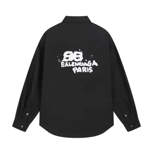 Replica Balenciaga Shirts Long Sleeved For Unisex #1439402 $52.00 USD for Wholesale