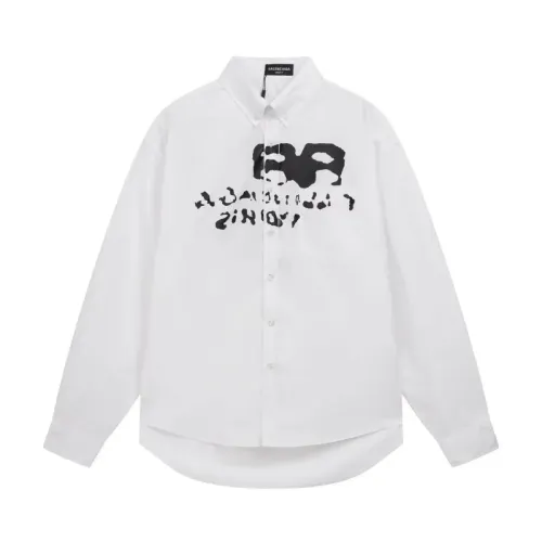 Cheap Balenciaga Shirts Long Sleeved For Unisex #1439403, $$52.00 USD On Balenciaga Shirts