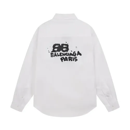 Replica Balenciaga Shirts Long Sleeved For Unisex #1439403 $52.00 USD for Wholesale