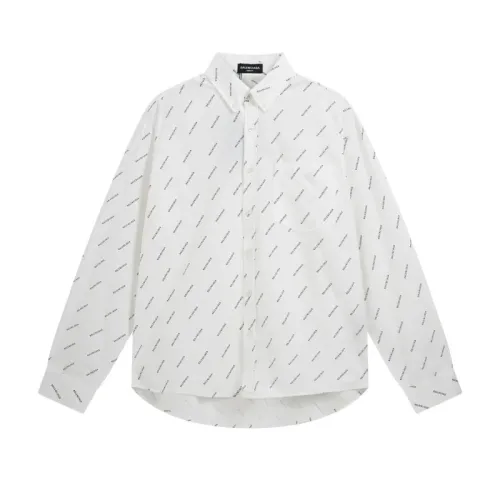 Cheap Balenciaga Shirts Long Sleeved For Unisex #1439407, $$52.00 USD On Balenciaga Shirts