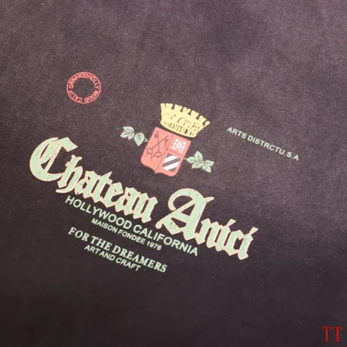 Replica Amiri T-Shirts Short Sleeved For Unisex #1439408 $32.00 USD for Wholesale