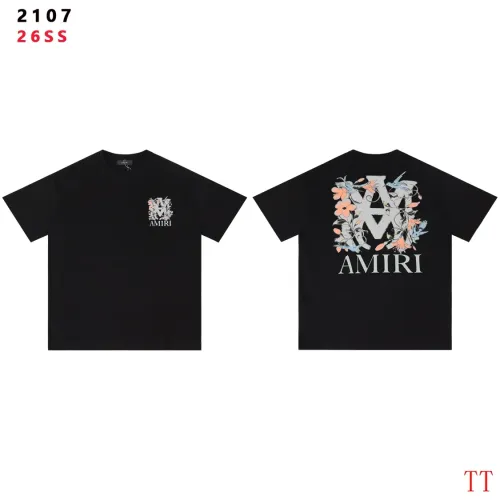 Cheap Amiri T-Shirts Short Sleeved For Unisex #1439413, $$32.00 USD On Amiri T-Shirts