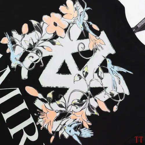 Replica Amiri T-Shirts Short Sleeved For Unisex #1439413 $32.00 USD for Wholesale