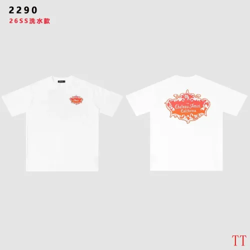 Cheap Amiri T-Shirts Short Sleeved For Unisex #1439422, $$32.00 USD On Amiri T-Shirts