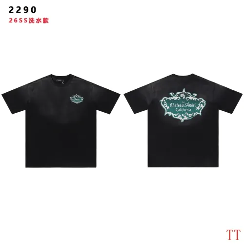 Cheap Amiri T-Shirts Short Sleeved For Unisex #1439423, $$32.00 USD On Amiri T-Shirts