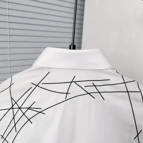 Replica Alexander McQueen Shirts Long Sleeved For Men #1439429 $72.00 USD for Wholesale