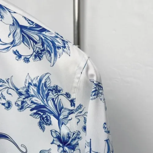 Replica Christian Dior Shirts Long Sleeved For Men #1439452 $64.00 USD for Wholesale