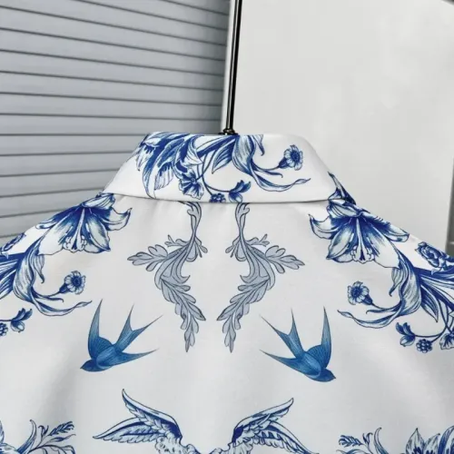 Replica Christian Dior Shirts Long Sleeved For Men #1439452 $64.00 USD for Wholesale