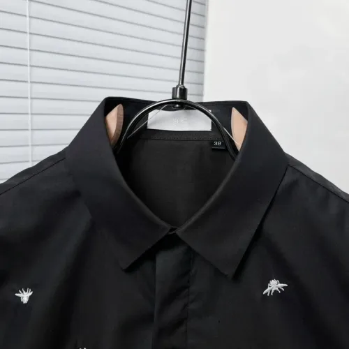 Replica Christian Dior Shirts Long Sleeved For Men #1439454 $72.00 USD for Wholesale
